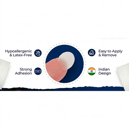 LobeCare™ (60 Patches) The ORIGINAL Ear Lobe Support Patches for Pierced Ears